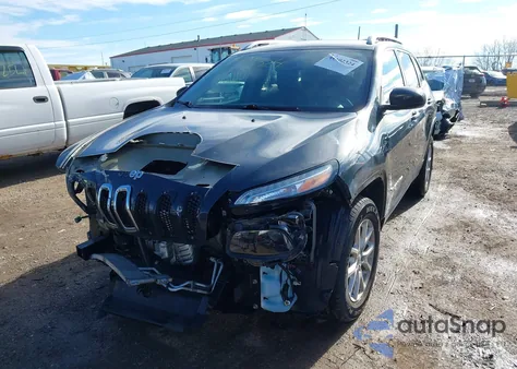 2018 Jeep Cherokee Latitude Plus 4X4 z USA, uszkodzony, nr VIN 1C4PJMLB3JD569791